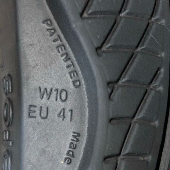 Adult Oofos OOLALA Black Recovery Sandals Size W 10 - Picture 5 of 5